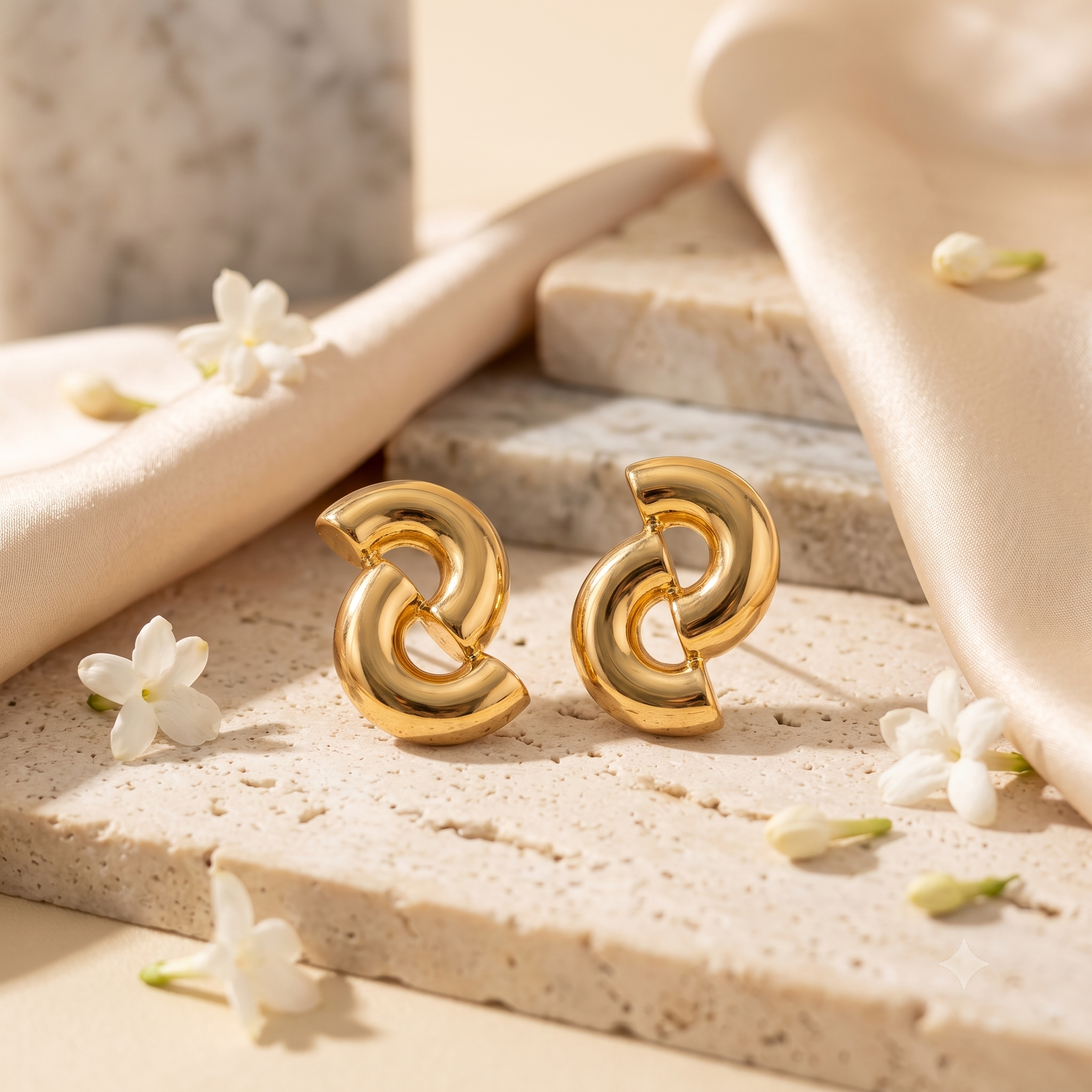 Sculptural Chunky Earrings